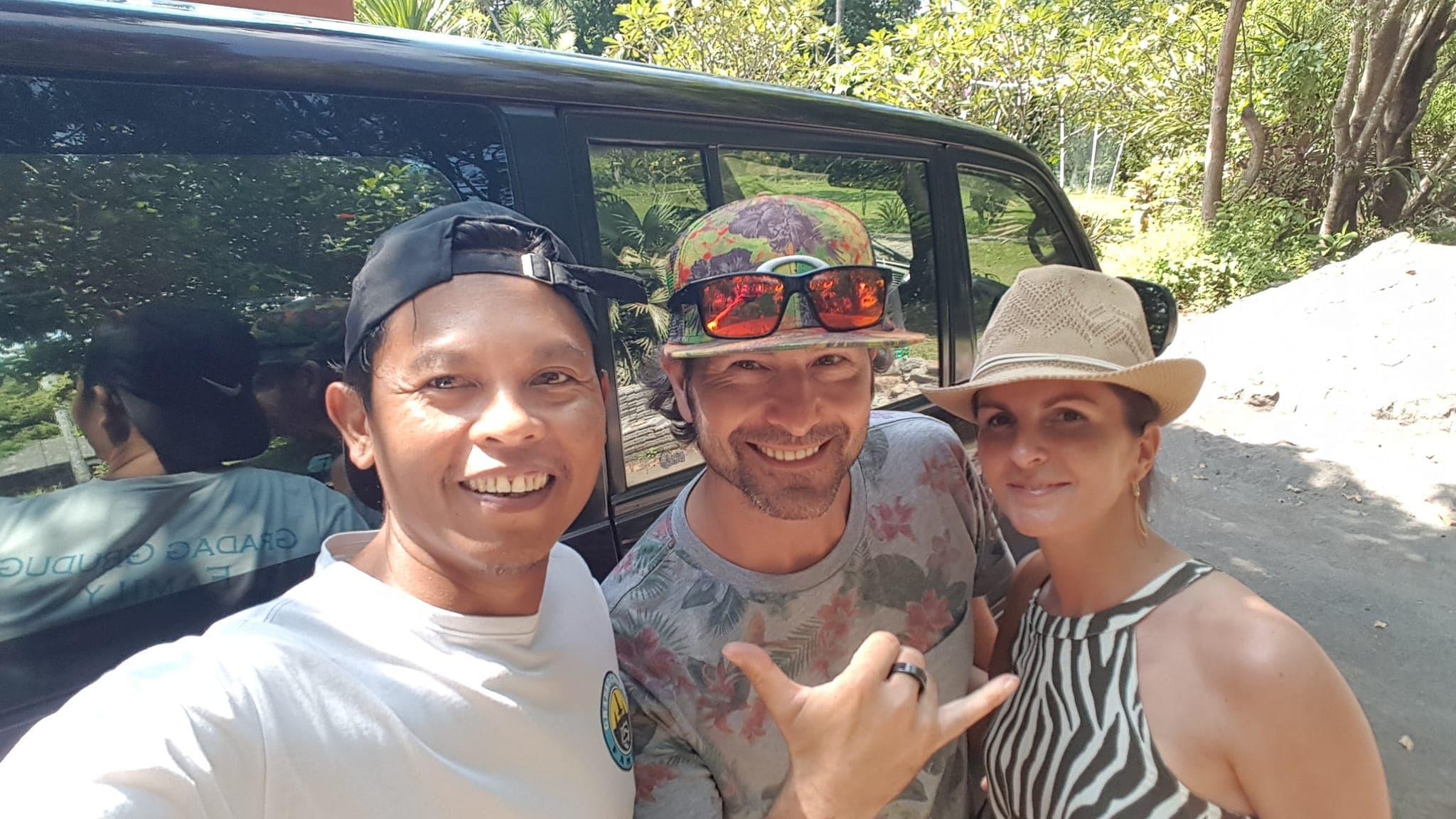 Happy customer in Bali